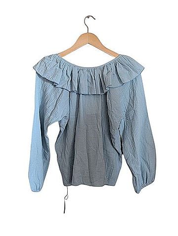 Christy Dawn The Rory Blouse Long Sleeve T-Shirt (view 2)