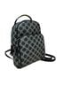 Nine West Print Black White Leather Backpack One size - photo 3