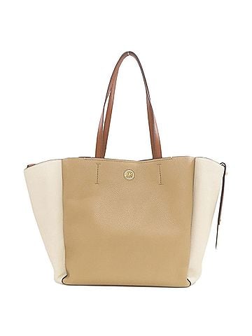 Michael Kors Michael Kors Freya Open Tote Bag, Leather, Women's (view 1)