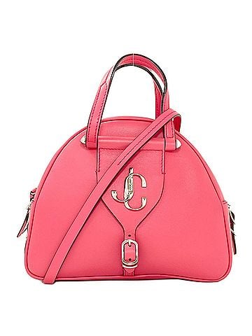 Jimmy Choo Jimmy Choo Varenne Bowling Bag 2-Way Handbag Leather Women's (view 1)