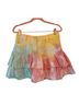 LoveShackFancy Tie-dye Denim Skirt Size 6 - photo 2