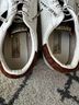 Vintage Havana 100% Leather White Brown Sneakers Size 8 - photo 5