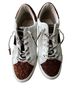 Vintage Havana 100% Leather White Brown Sneakers Size 8 - photo 2