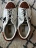 Vintage Havana 100% Leather White Brown Sneakers Size 8 - photo 6