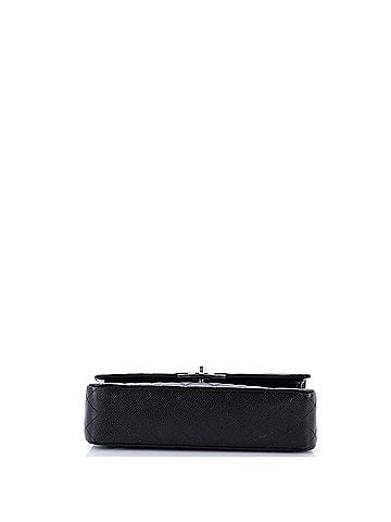 Chanel Vintage Classic Double Flap Bag Quilted Caviar Medium (view 2)