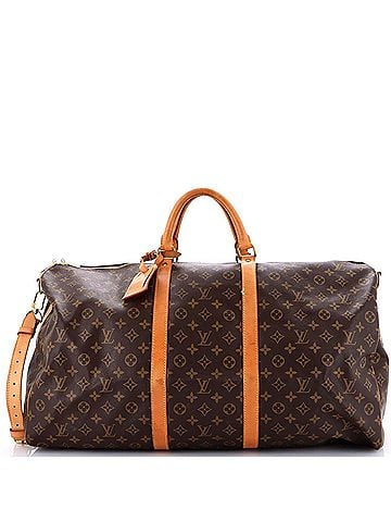 Louis Vuitton Keepall Bandouliere Bag Monogram Canvas 60 (view 1)