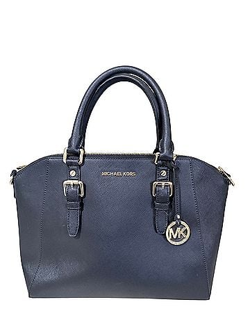 Michael Kors Leather Satchel (view 1)