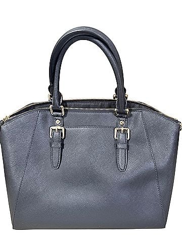 Michael Kors Leather Satchel (view 2)