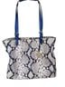 Michael Kors Snake Print Multi Color Leather Tote One size - photo 1