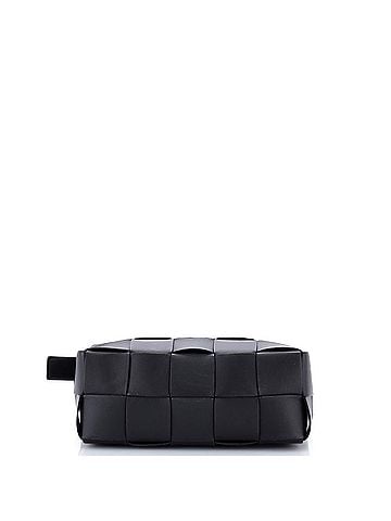 Bottega Veneta Brick Cassette Shoulder Bag Maxi Intrecciato Leather Small (view 2)