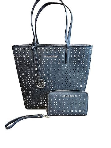 Michael Kors Leather Tote (view 1)