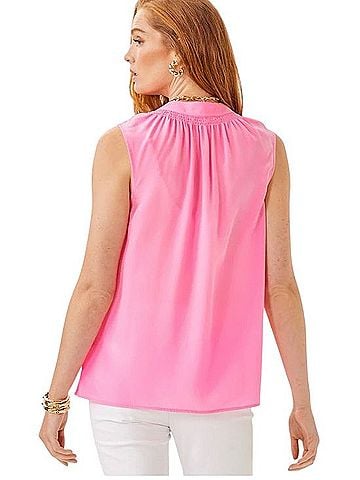 Lilly Pulitzer Elsa Sleeveless Blouse (view 2)