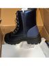 Luxe by Justfab Blue Black Boots Size 8 - photo 3