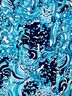 Lilly Pulitzer 100% Polyester Print Blue White Sleeveless Blouse Size XL - photo 5