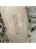 Schutz 100% Leather Snake Print Multi Color Sandals Size 8 1/2 - photo 3