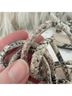 Schutz 100% Leather Snake Print Multi Color Sandals Size 8 1/2 - photo 5