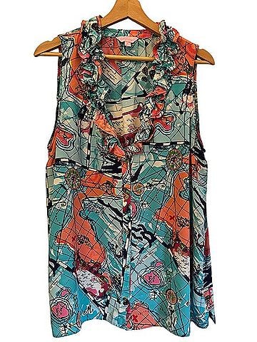 Lilly Pulitzer Reenie Tank Sleeveless Blouse (view 1)