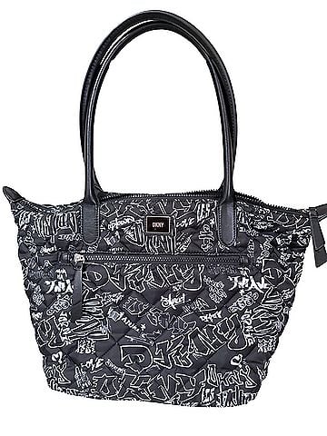DKNY Leather Tote (view 1)