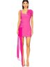 Elliatt Floral Pink Cocktail Dress Size XS - photo 1