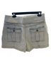 Ulla Johnson Solid Blue Denim Shorts Size 12 - photo 2