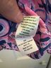 Lilly Pulitzer 100% Polyester Print Blue Pink 3/4 Sleeve Blouse Size M - photo 6