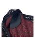 misook Plaid Red Black Cardigan Size S - photo 10