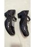 Alegria 100% Leather Black Silver Heels Size EU 38 - photo 10