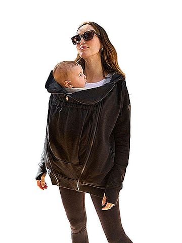 Seraphine Maternity & Babywearing 3-in-1 Hoodie Zip Up Hoodie (view 1)