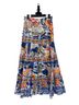 FARM Rio Floral Multi Color Casual Skirt Size M - photo 2
