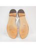 J.Crew 100% Leather Solid White Flip Flops Size 7 1/2 - photo 6