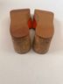 K Jacques St. Tropez 100% Leather Orange Wedges Size 9 - photo 13
