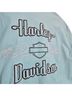 Harley Davidson Solid Blue Short Sleeve Button-Down Shirt Size L - photo 4