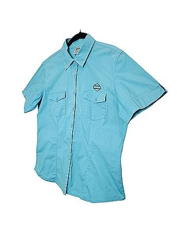 Harley Davidson Short Sleeve Button-Down Shirt (view 2)