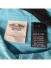 Harley Davidson Solid Blue Short Sleeve Button-Down Shirt Size L - photo 6