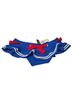 Hot Topic 80% Polyamide 20% Elastane 100% Polyester Blue White Swimsuit Bottoms Size M - photo 2
