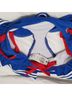 Hot Topic 80% Polyamide 20% Elastane 100% Polyester Blue White Swimsuit Bottoms Size M - photo 5