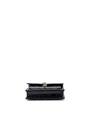 Christian Dior Miss Dior Charms Chain Pouch Cannage Quilt Patent (view 2)