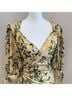 Cinq à Sept 100% Polyester 100% Polyester Floral Multi Color Cocktail Dress Size 10 - photo 5