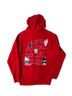 Sanrio Red Pullover Hoodie Size S - photo 2
