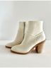 Rag & Bone 100% Leather Ivory Ankle Boots Size EU 36 1/2 - photo 8
