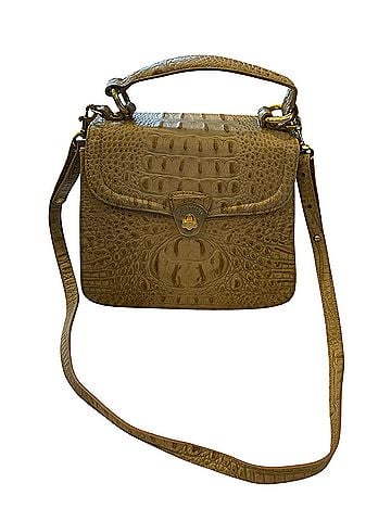Brahmin Vitoria Rose Natural  Leather Crossbody Bag (view 1)