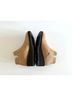 Eileen Fisher 100% Leather Tan Ankle Boots Size 7 - photo 3