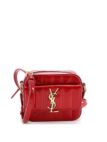 Saint Laurent Vicky Camera Bag Vertical Quilt Patent Toy (view 1)