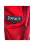 Jovani 100% Polyester Solid Red Silver Cocktail Dress Size 2 - photo 3