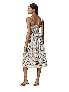 Anthropologie Tigers Giraffes Birds Casual Dress (view 2)