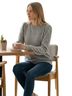 a...love story Gray Casual Sweaters Size M - photo 2