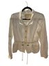 Anthropologie 100% Cotton White Jacket Size S - photo 1