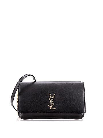 Saint Laurent Classic Monogram Phone Holder Shoulder Bag Leather (view 1)