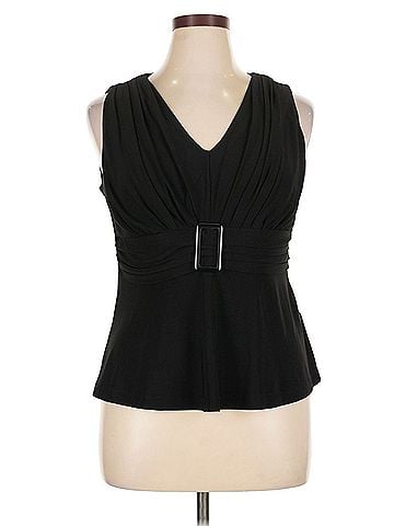 Danny & Nicole Sleeveless Blouse (view 1)