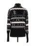Ted Baker London Chevron-herringbone Black White Pink Pullover Sweater Size 0X - photo 2